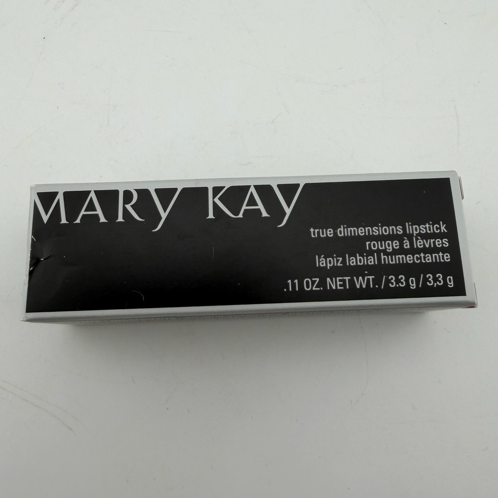 Mary Kay True Dimensions Lipstick 0.11oz "First Blush" NIB Moisturizing Luminous